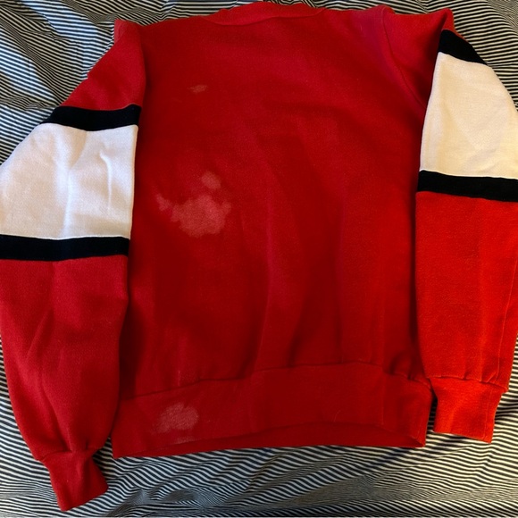 Vintage 1980s Nutmeg Mills University of Nebraska Sweatshirt - Size “Women’s” L - Picture 5 of 6